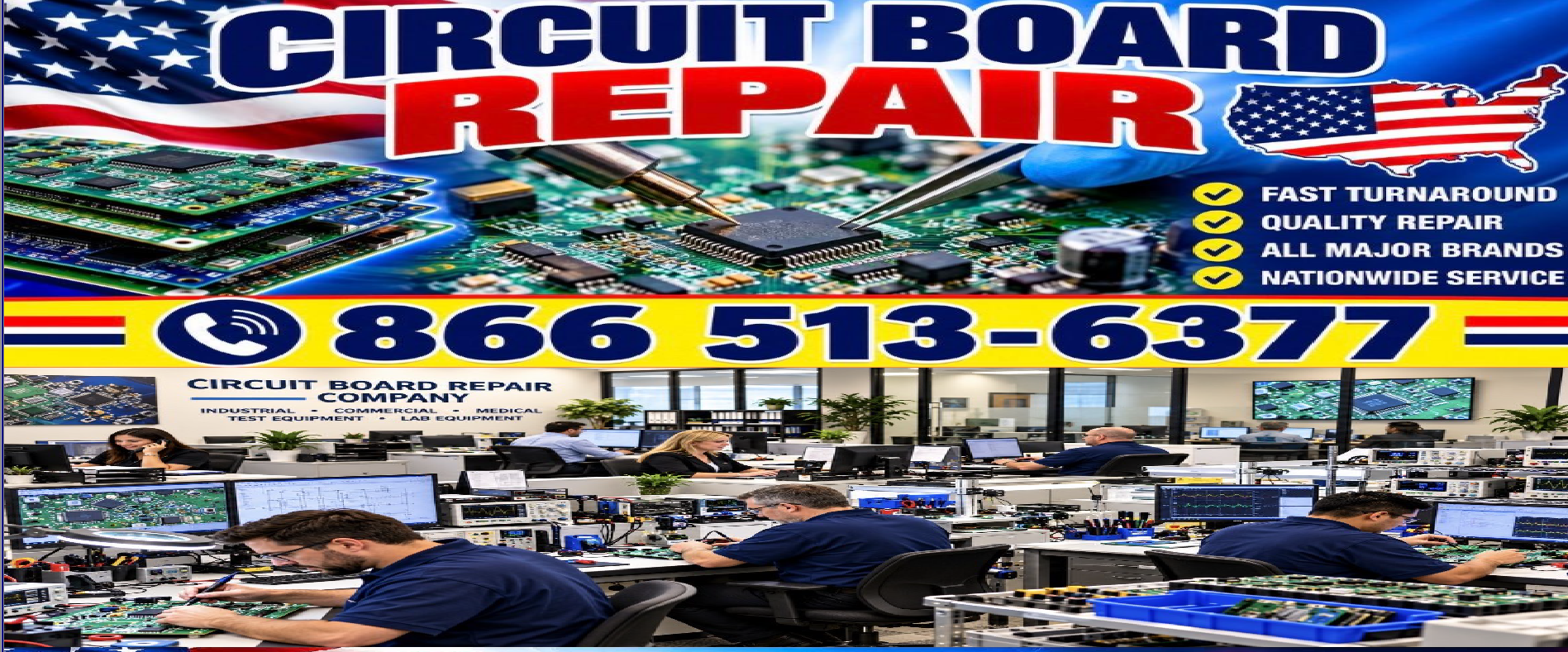 Industrial Circuit Board Repair