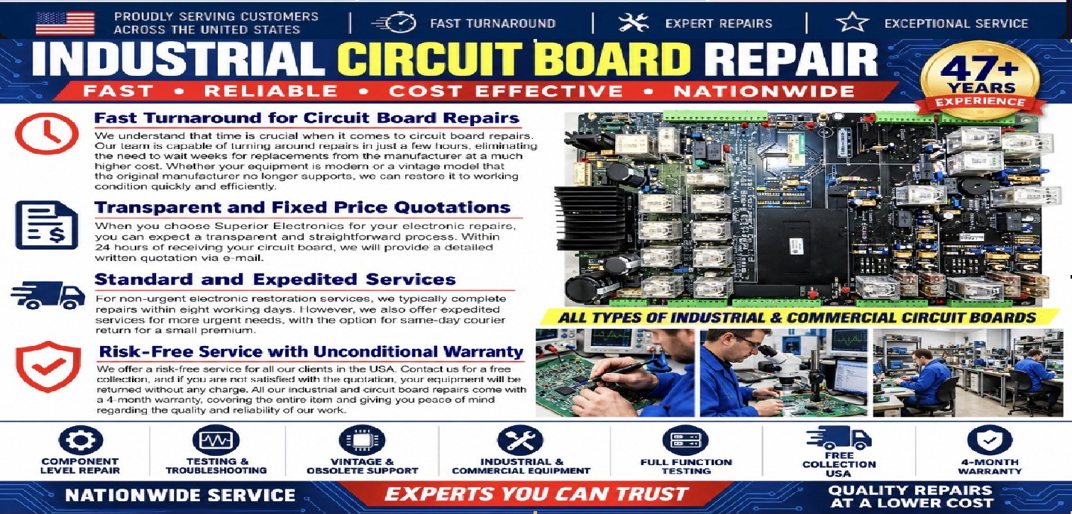 Industrial Circuit Board Repair
